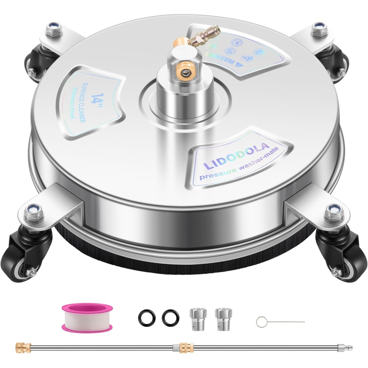 14-Inch Silver Surface Cleaner (PWS14)